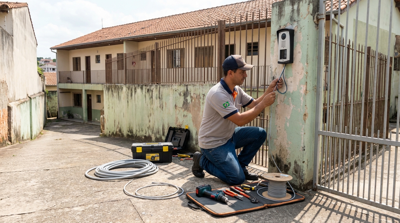 Instalação de Porteiro Eletrônico em Feira de Santana‑BA