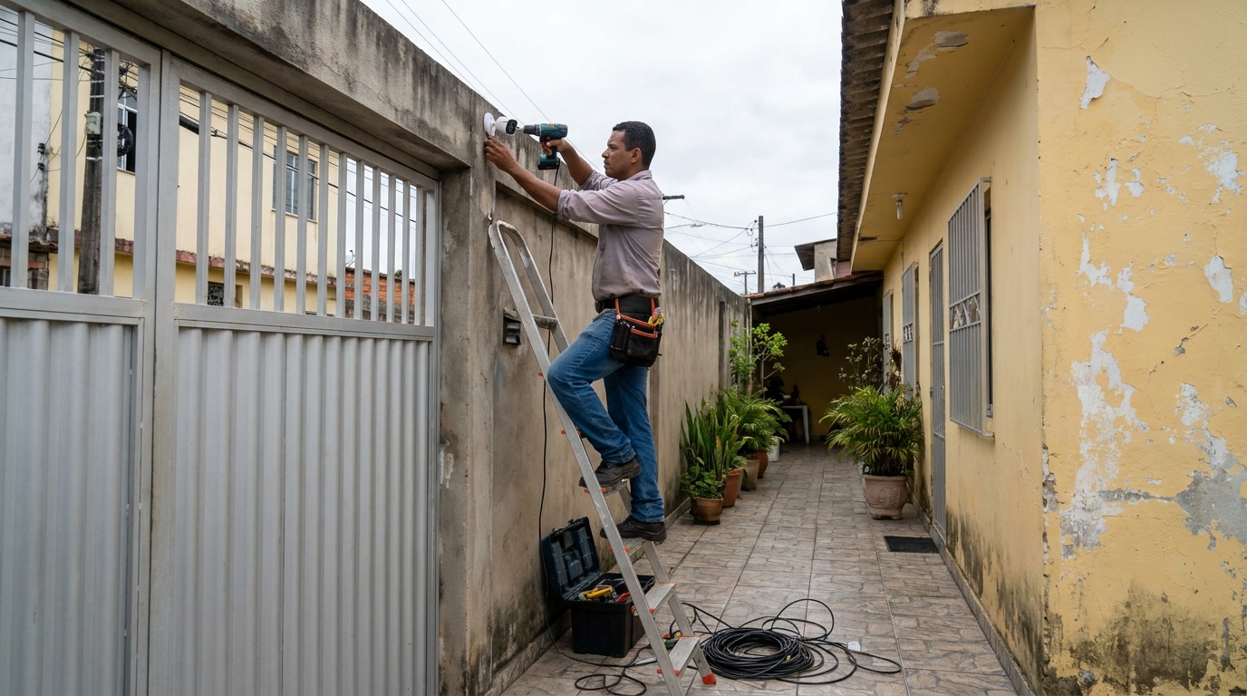 Passagem de Cabeamento em Feira de Santana‑BA