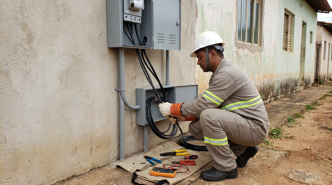 Regularização de Entrada de Energia em Feira de Santana‑BA